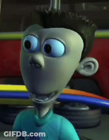 Smiling Cartoon Holding Hula Hoop GIF