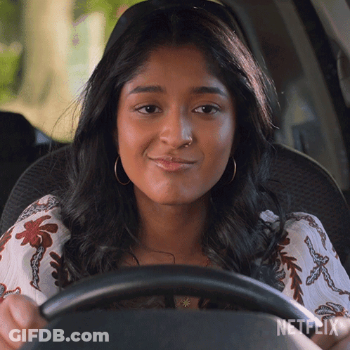 Smiling Devi Vishwakumar GIF