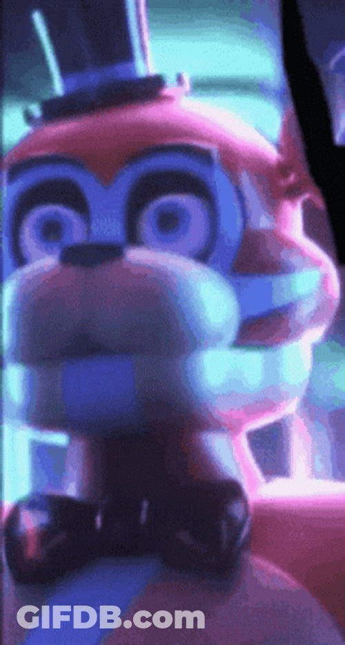 Smiling Freddy Five Nights At Freddy's GIF