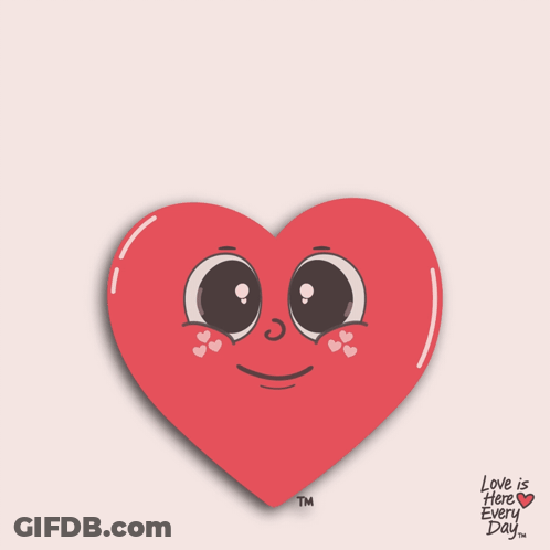 Smiling Heart Reminder You Are Doing Enough GIF