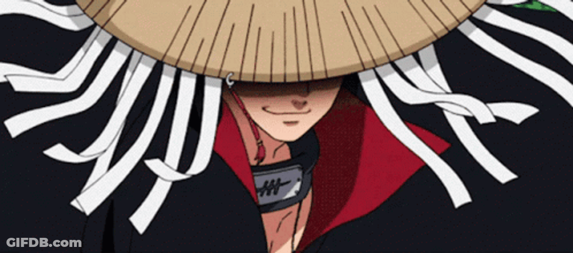 Smiling Hidan GIF