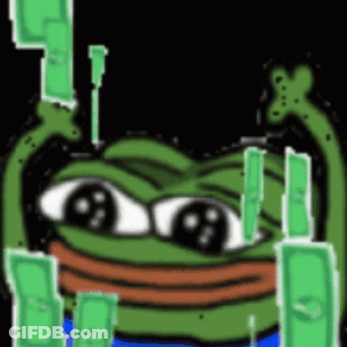 Smiling Jester Hat Sunglasses Cartoon Says Meow GIF