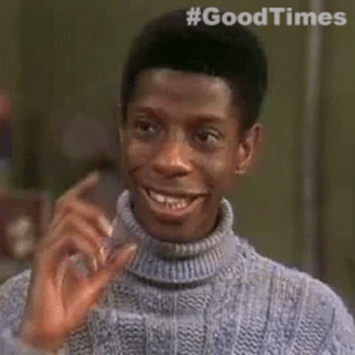 Smiling Jj Evans Having Good Times GIF