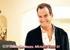 Smiling Man Saying Taste The Happy Michael GIF