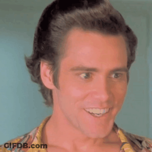 Smiling Man With Bun GIF