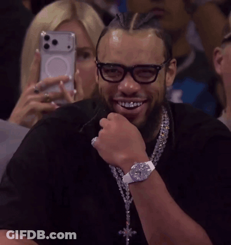 Smiling Man With Glasses And Watch GIF