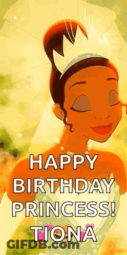 Smiling Princess From The Princess And The Frog Crown GIF