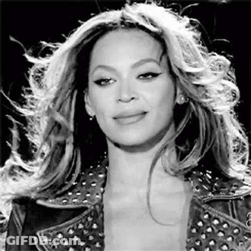 Smiling Queen Beyonce GIF