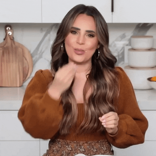 Smiling Rosanna Pansino Chef's Kiss GIF