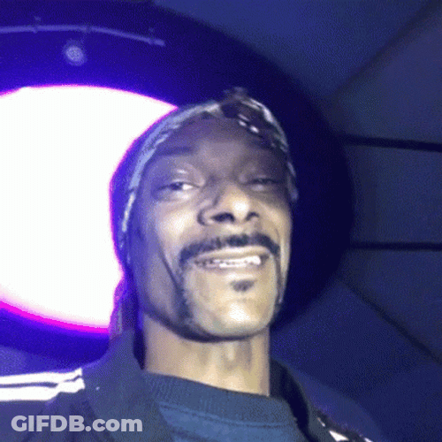 Smiling Snoop Dogg GIF