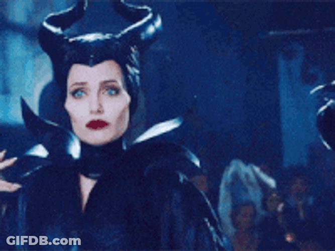 Smiling Stepmom Of Sleeping Beauty GIF