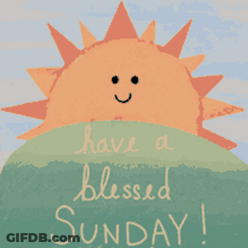 Smiling Sun On A Blessed Sunday GIF