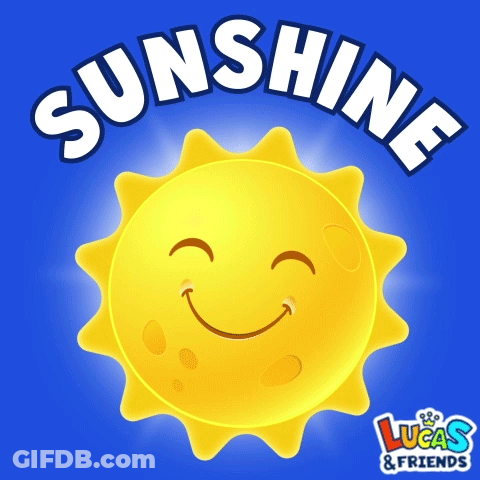 Smiling Sun With Sunshine GIF