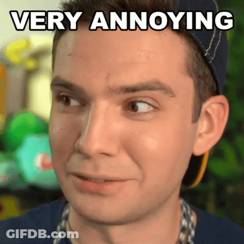 Smiling Very Annoying GIF
