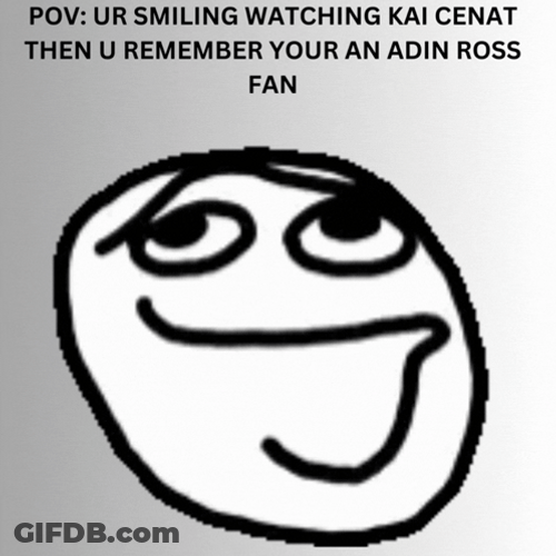 Smiling Watching Kai But You're Adin Ross Fan GIF