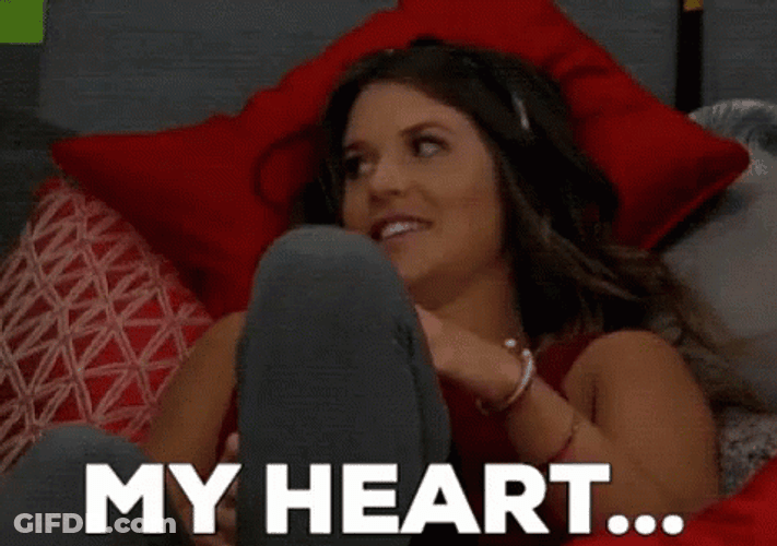 Smiling Woman My Heart GIF