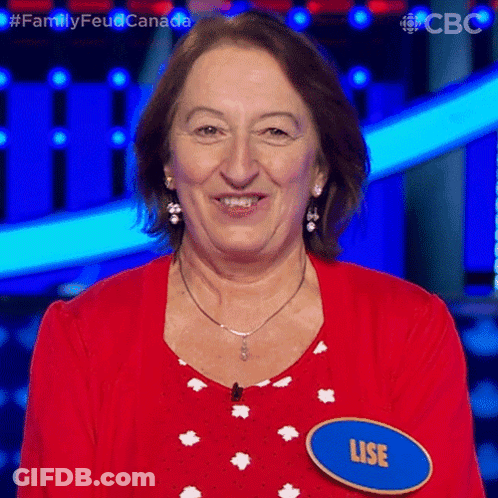 Smiling Woman With Name Tag Lise GIF