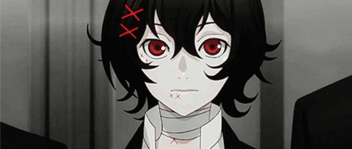 Smilng Juuzou Suzuya Tokyo Ghoul GIF