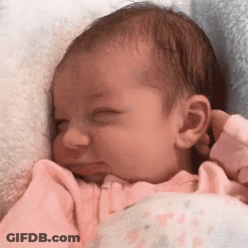 Smirk Baby Girl GIF