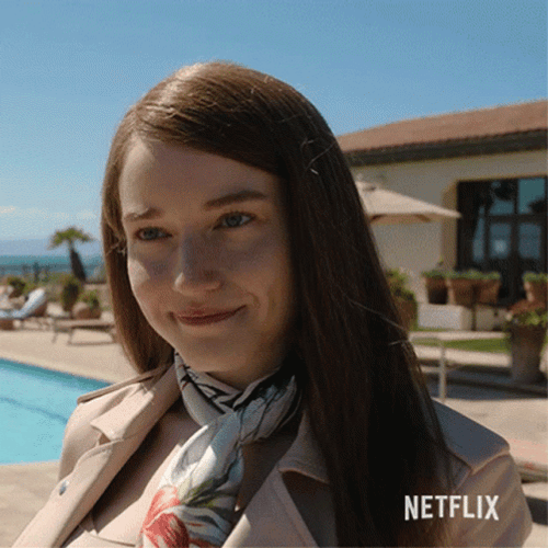 Smirking Anna Delvey Inventing Anna GIF
