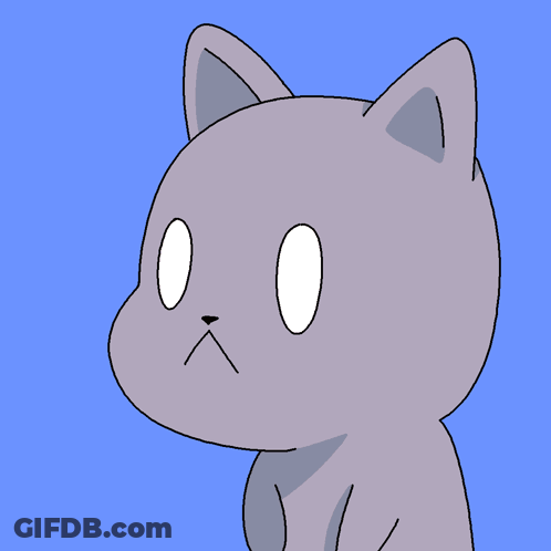 Smirking Cat With Eyes Closed GIF