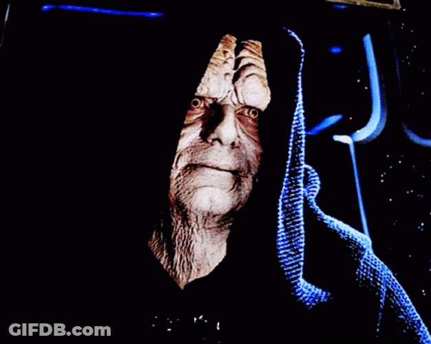 Smirking Palpatine Do It GIF