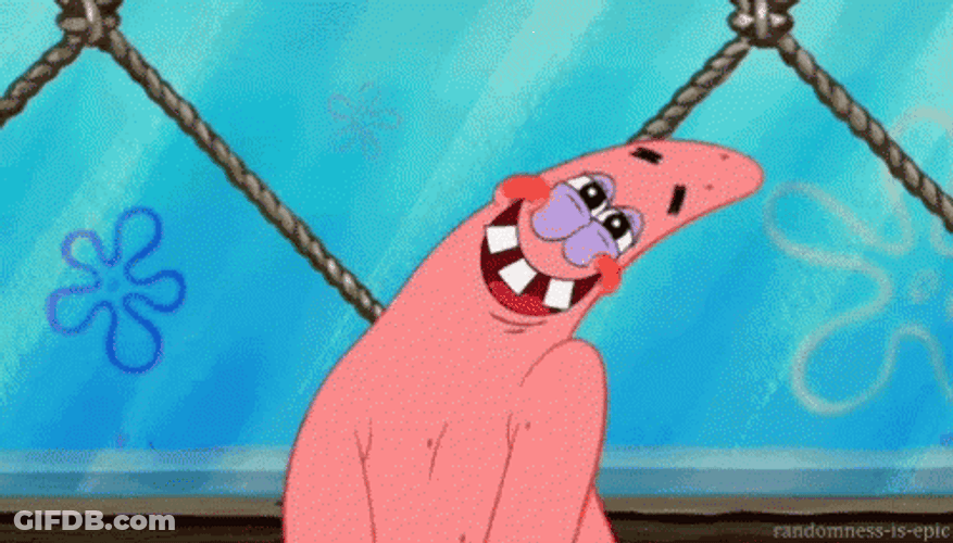 Smitten Patrick Star SpongeBob GIF