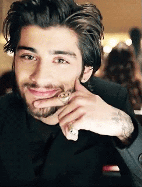 Smitten Zayn One Direction GIF
