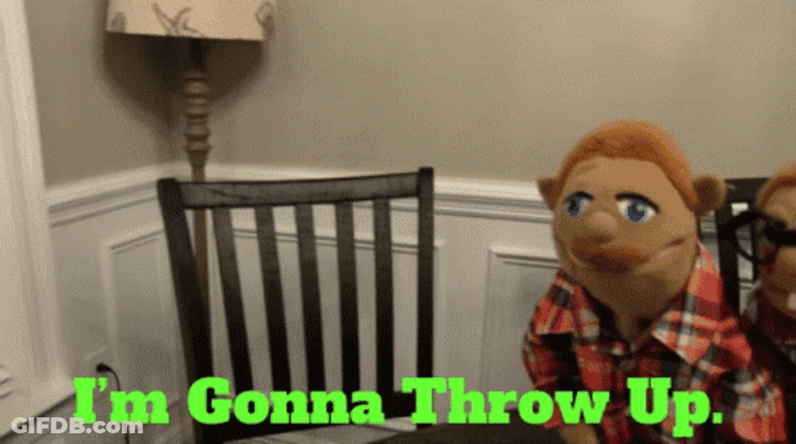 SML Brooklyn Guy Throwing Up GIF