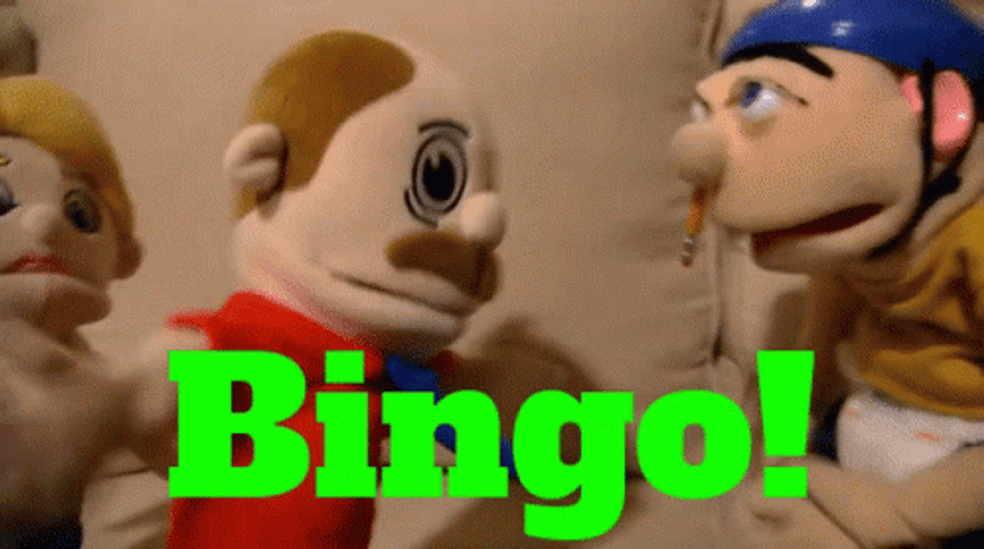 Sml Jeffy Thats A Bingo GIF
