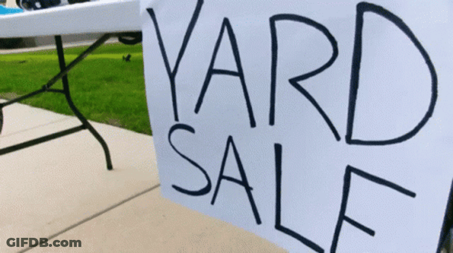 Sml Logan Yard Selling GIF