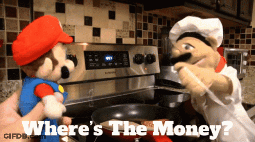 SML Puppet Where's My Money GIF