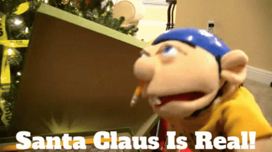 SML Santa Claus Is Real Christmas Meme GIF