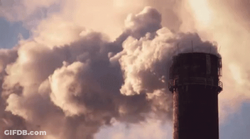 Smoke From Factory Chimney GIF