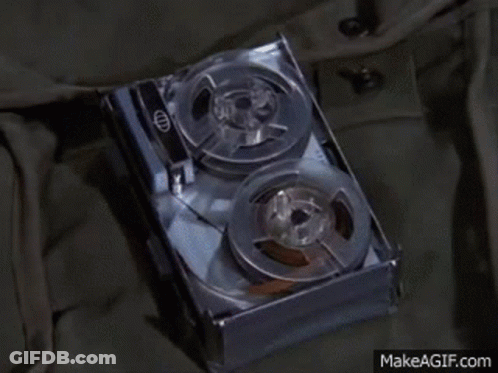 Smoke Is Coming Out Of A Device That Says This Conversation Will Self-Destruct In Makeagif.com GIF