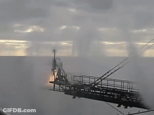 Smoke Is Coming Out Of A Machine With A Flame Coming Out Of The Top GIF