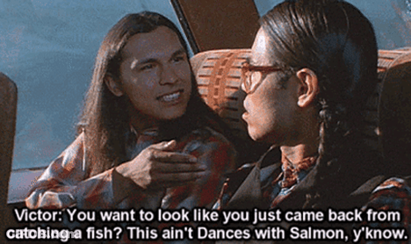 Smoke Signals Adam Beach Talking GIF