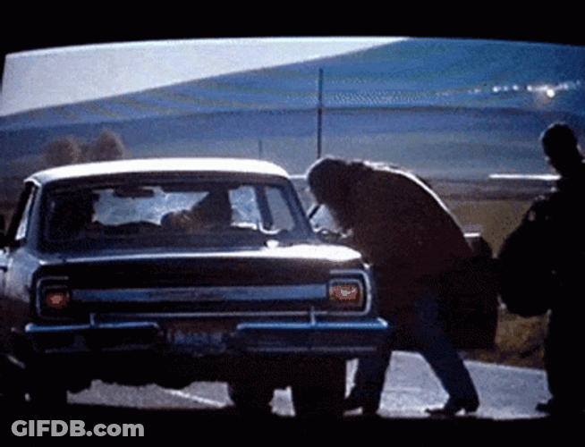 Smoke Signals Driving Away GIF
