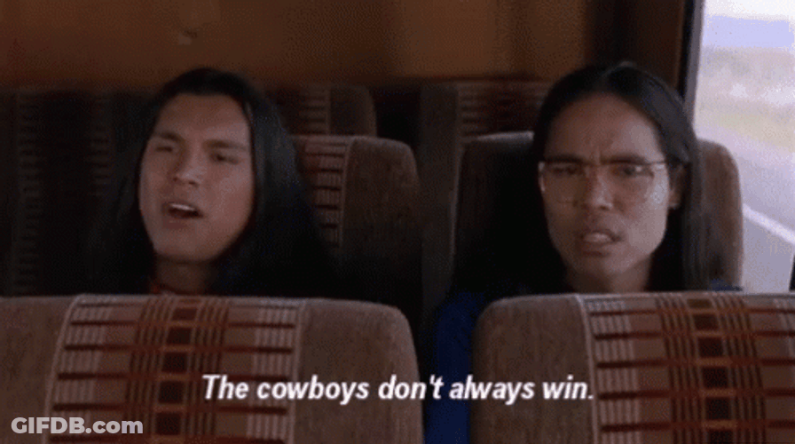 Smoke Signals Thomas And Victor Cowboys GIF