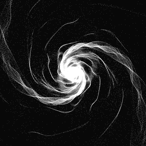 Smokey Black Spiral GIF