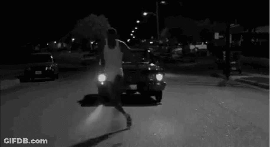 Smokey Friday Car Chase GIF