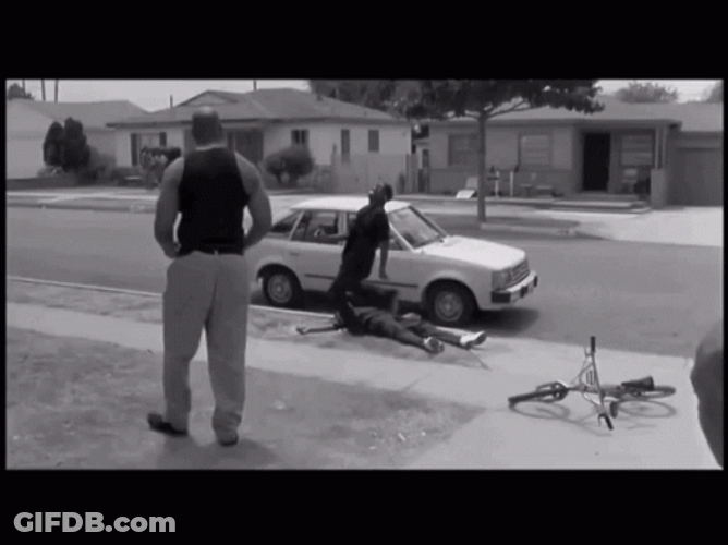 Smokey Friday Getting Out Of The Car GIF