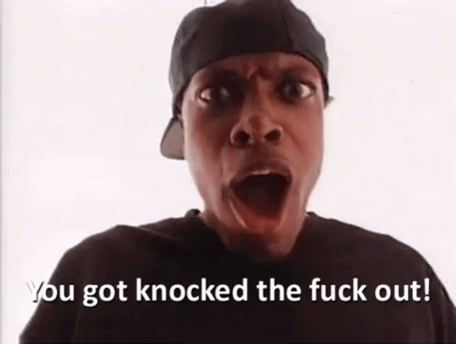 Smokey Friday You Got Knocked Out GIF