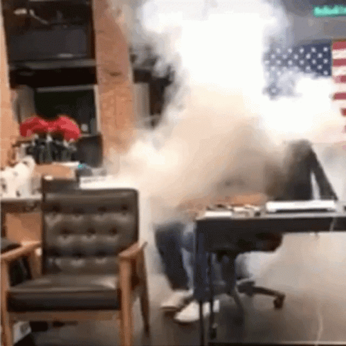 Smokey Work Office Pat McAfee Show GIF