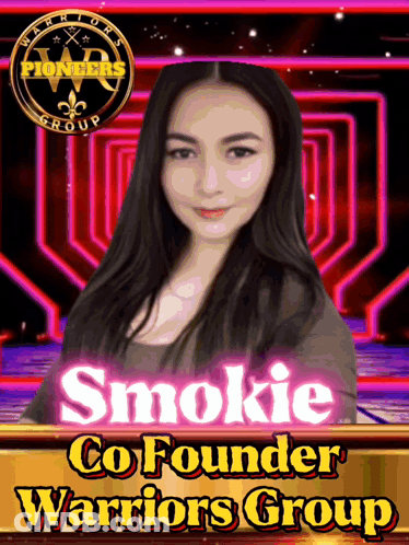 Smokie Cofounder Of The Warriors Group Is Featured On A Poster GIF