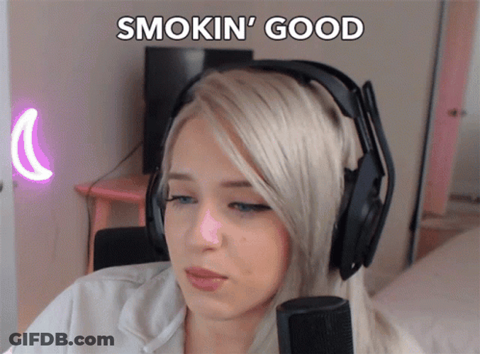 Smokin Good Luxxbunny GIF