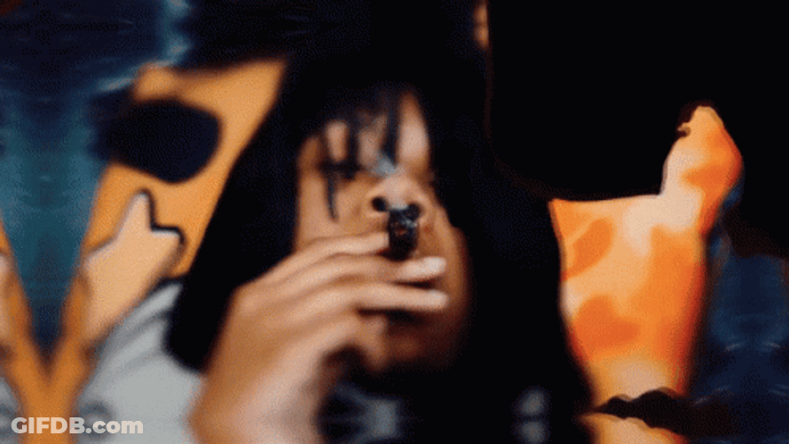 Smoking Kankan GIF