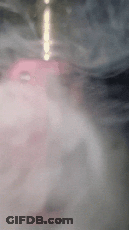 Smoking Pink Vape GIF