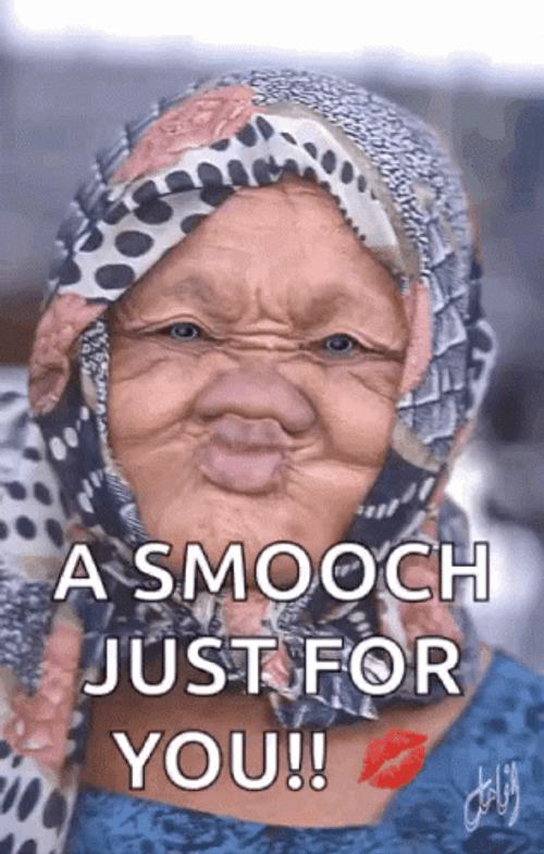 Smooch Just For You Big Kiss GIF