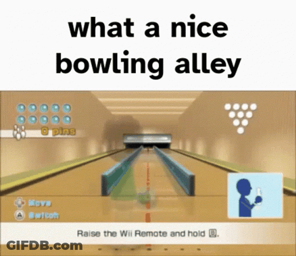 Smooth Nice Bowling Alley GIF